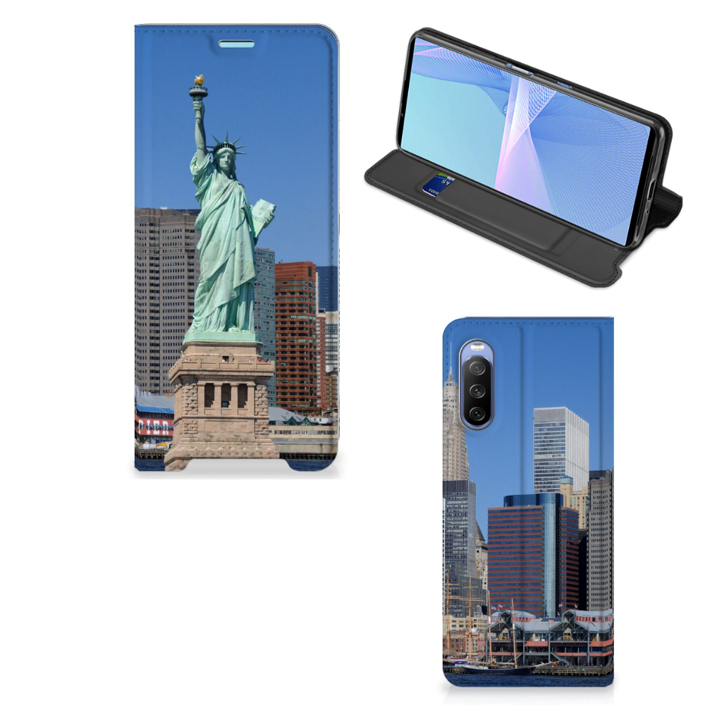 Sony Xperia 10 III Book Cover Vrijheidsbeeld - B2C Telecom