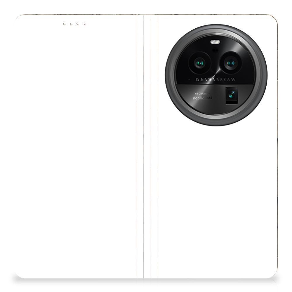 Book Wallet Case voor OPPO X6 Pro Wooden Cubes