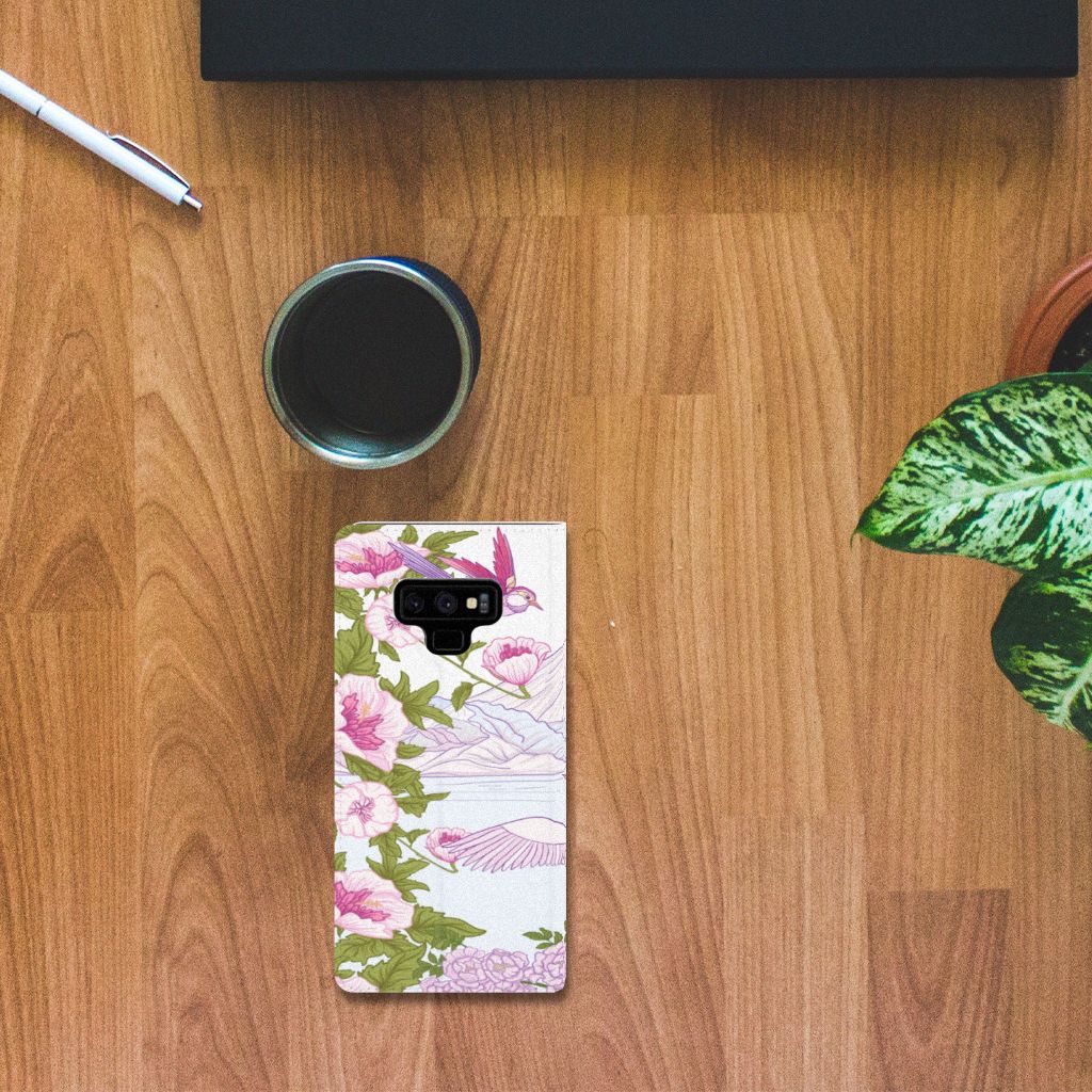 Samsung Galaxy Note 9 Hoesje maken Bird Standing