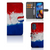 Motorola Moto E32 | Moto E32s Bookstyle Case Nederland met artistiek ontwerp van Nederlandse vlag