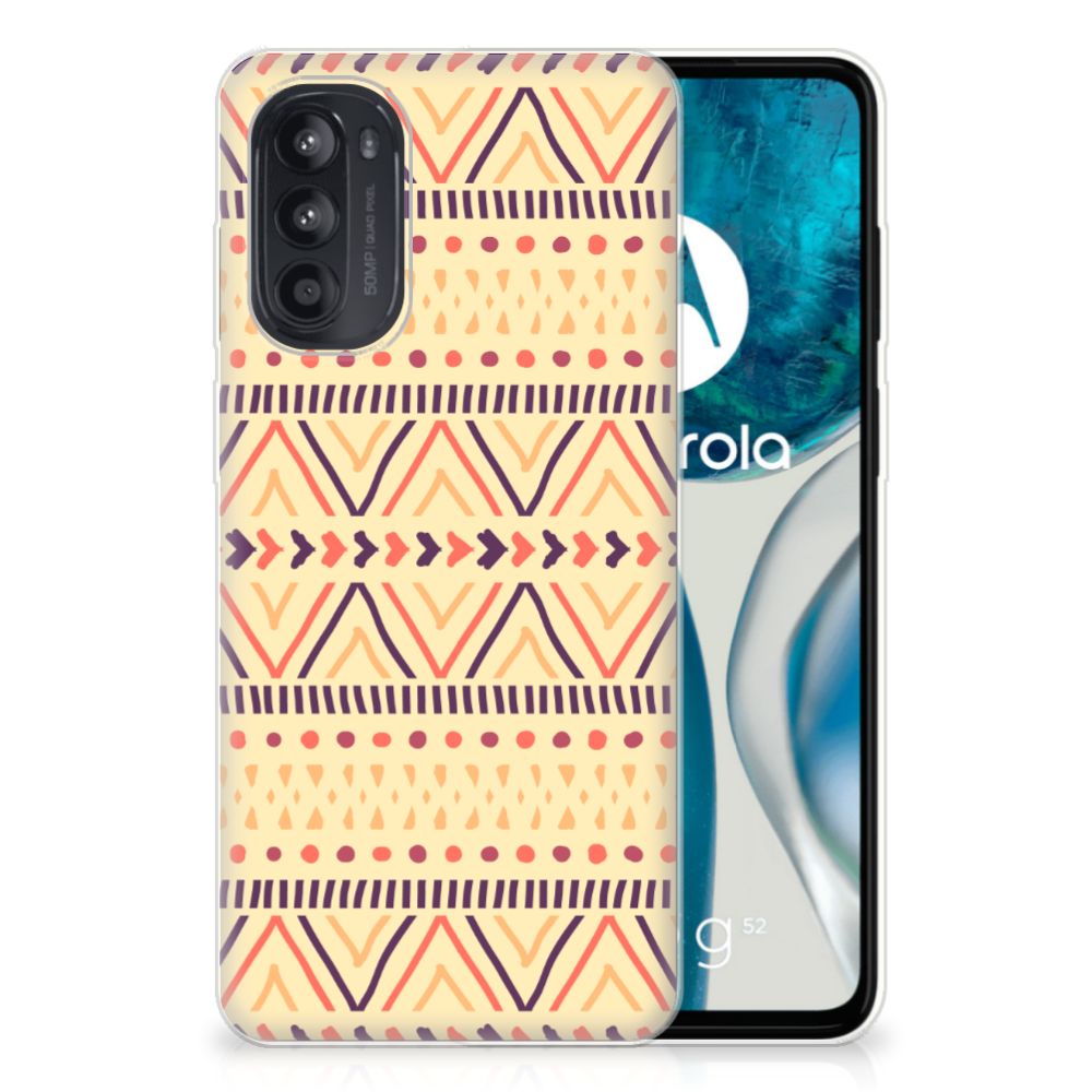 Motorola Moto G52/G82 TPU bumper Aztec Yellow B2C Telecom