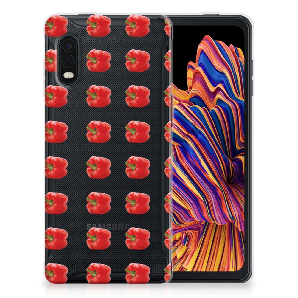 Samsung Xcover Pro Siliconen Case Paprika Red B2C Telecom