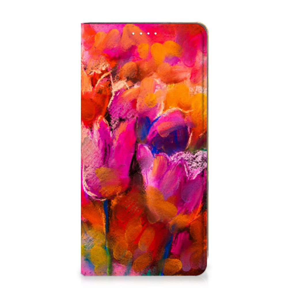 Bookcase Samsung Galaxy S23 Tulips - B2C Telecom
