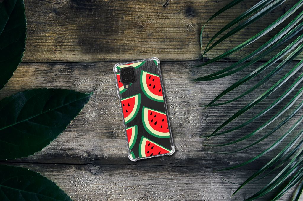 Samsung Galaxy A12 Beschermhoes Watermelons - B2C Telecom