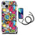 iPhone 14 Plus Anti Shock Bumper Case Punk Rock