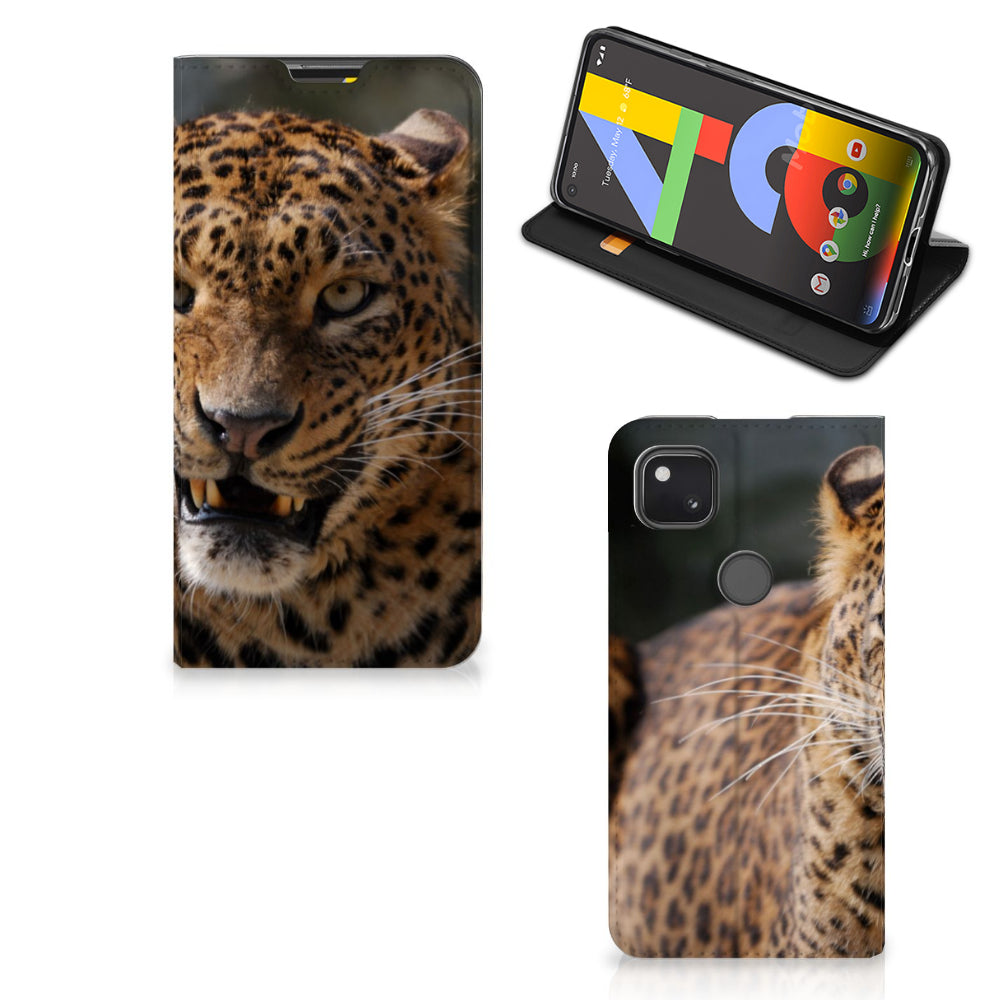 Google Pixel 4a Hoesje maken Luipaard