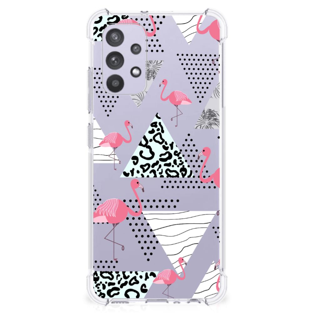 Samsung Galaxy A32 4G | A32 5G Enterprise Editie Case Anti-shock Flamingo Triangle B2C Telecom