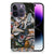 Apple iPhone 14 Pro Siliconen Hoesje met foto Badges B2C Telecom
