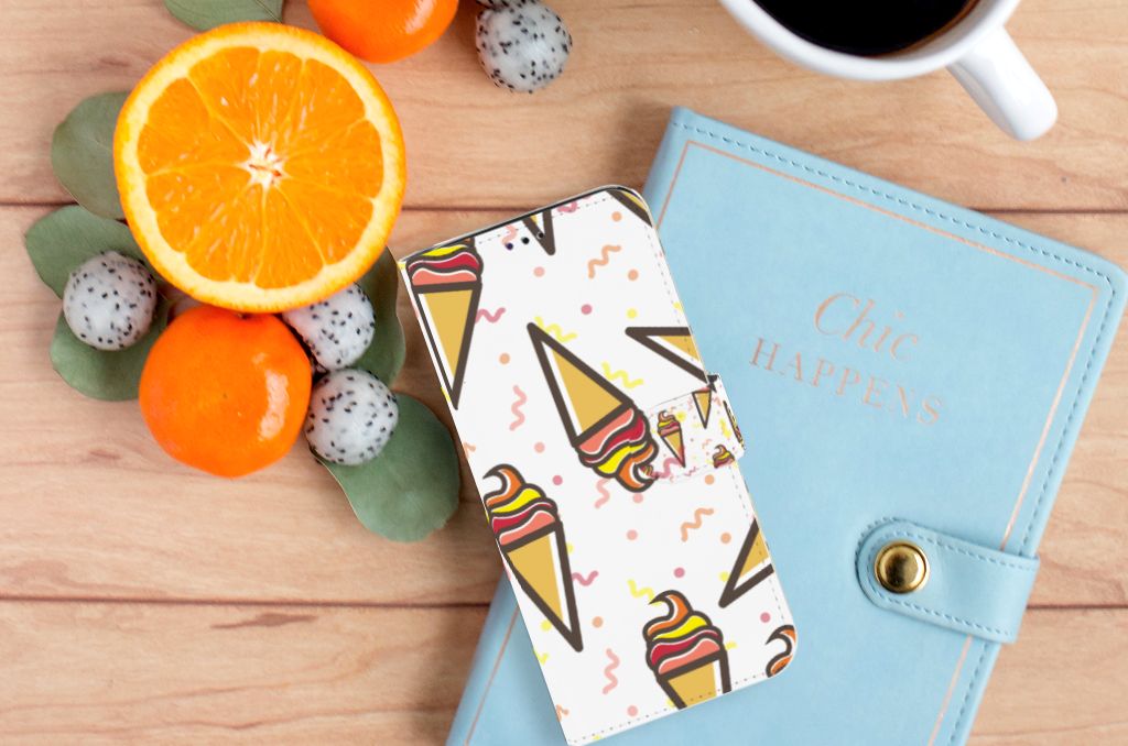 Samsung Galaxy A70 Book Cover Icecream