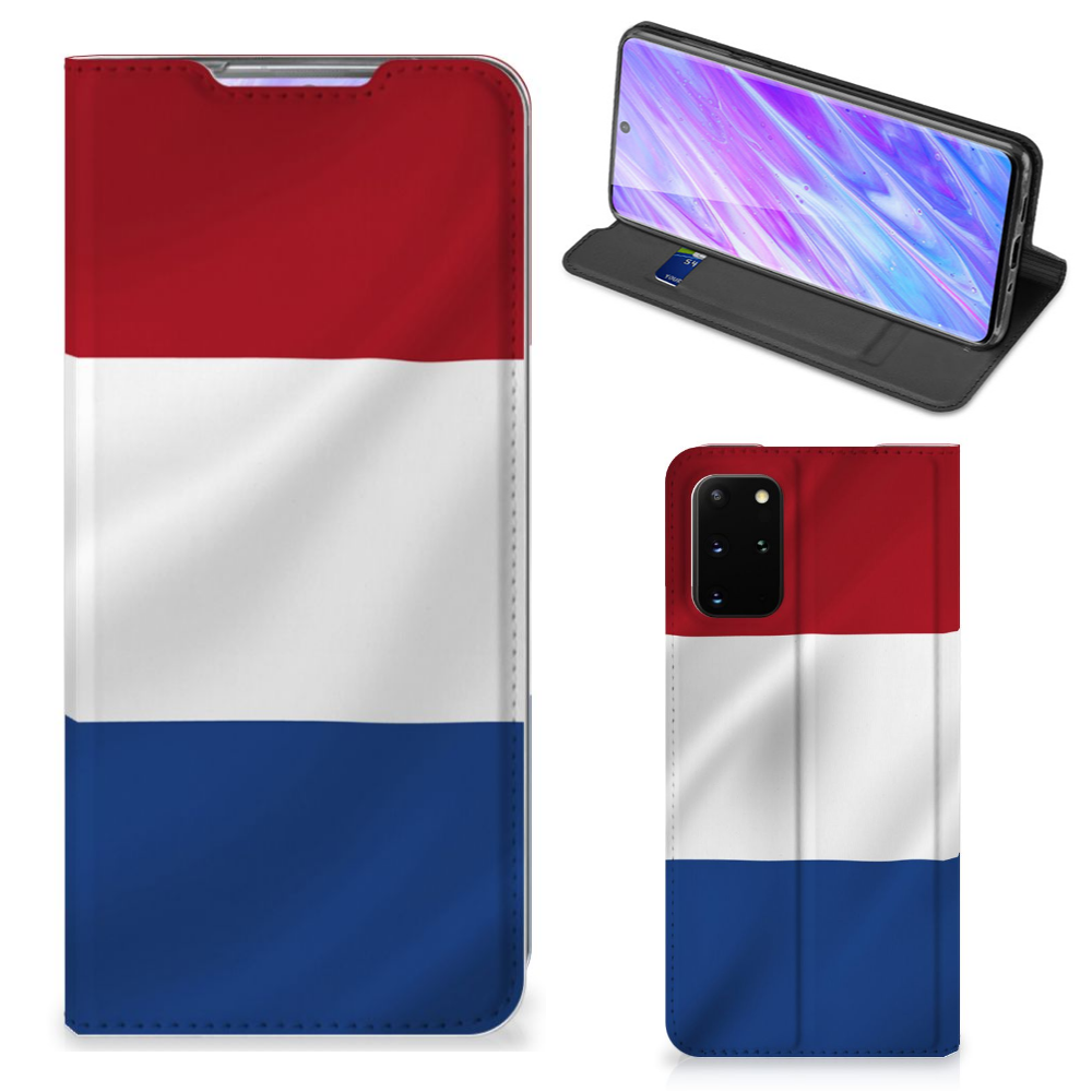 Samsung Galaxy S20 Plus Standcase Nederlandse Vlag - B2C Telecom