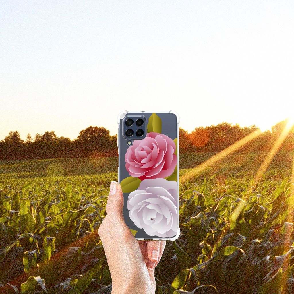 Samsung Galaxy M53 Case Roses B2C Telecom