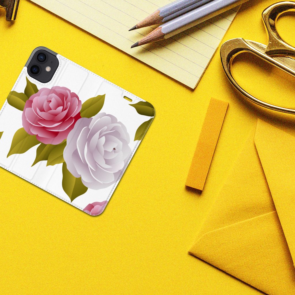 iPhone 12 Mini Smart Cover Roses - B2C Telecom