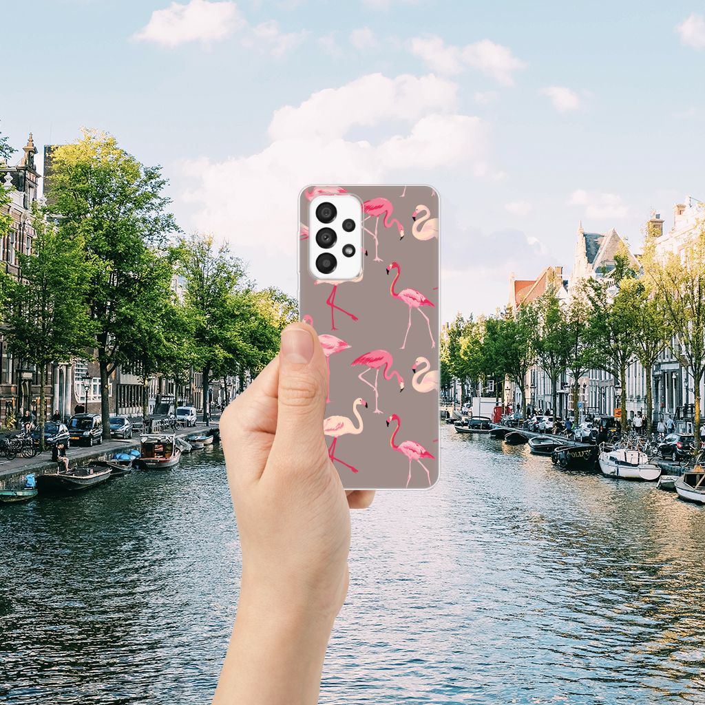 Samsung Galaxy A33 5G TPU Hoesje Flamingo B2C Telecom