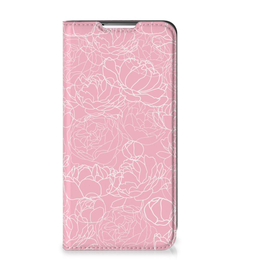 Samsung Galaxy S22 Plus Smart Cover White Flowers - B2C Telecom