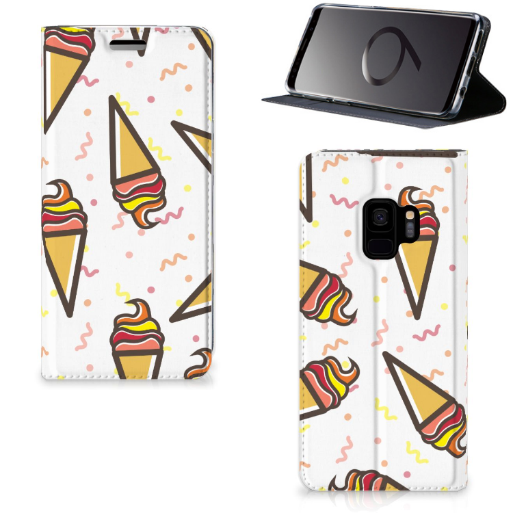 Samsung Galaxy S9 Flip Style Cover Icecream
