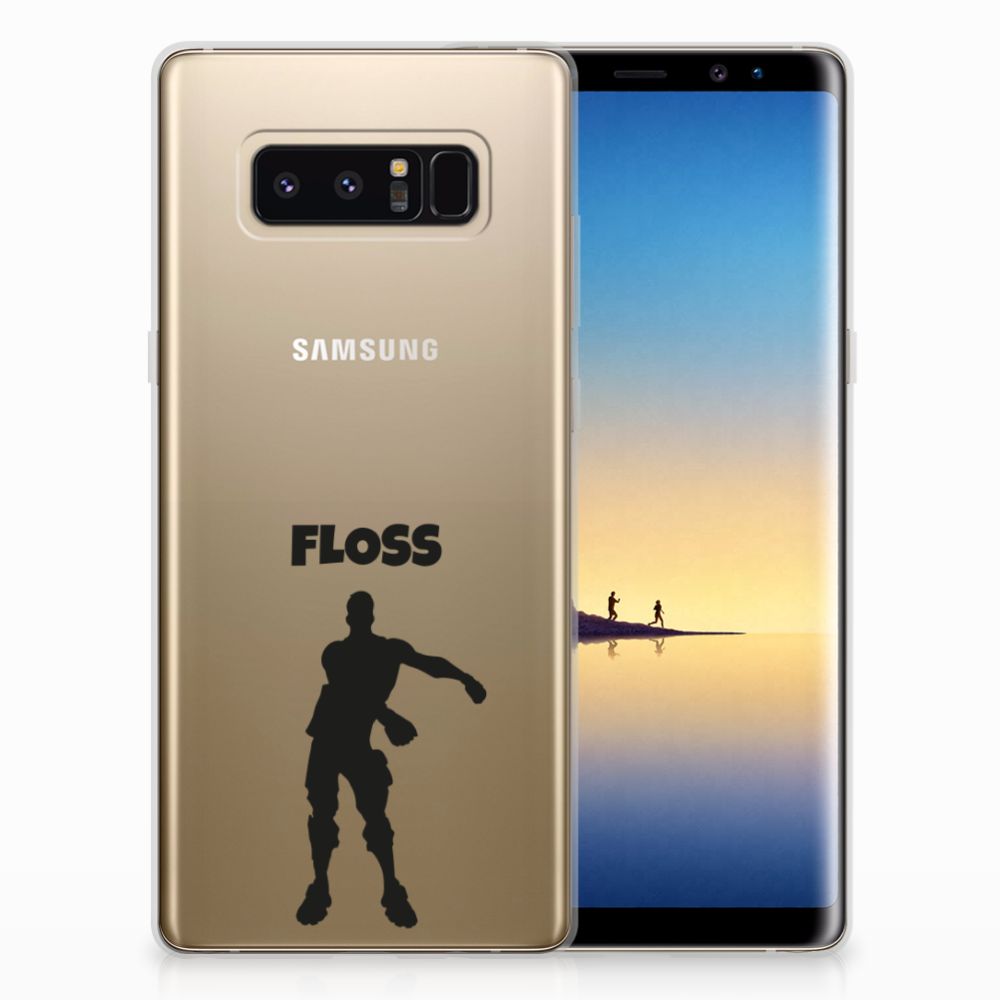 Samsung Galaxy Note 8 Telefoonhoesje met Naam Floss