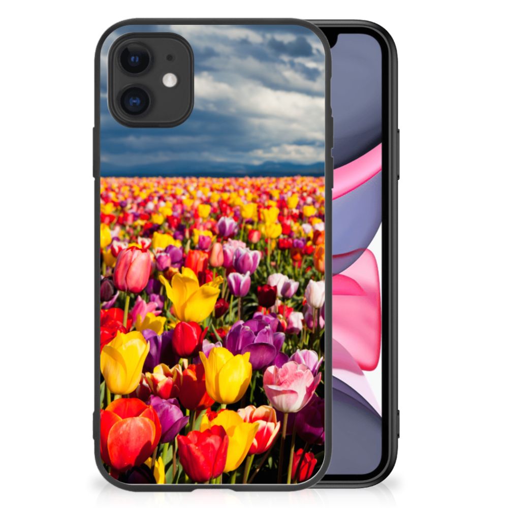 iPhone 11 Bloemen Hoesje Tulpen