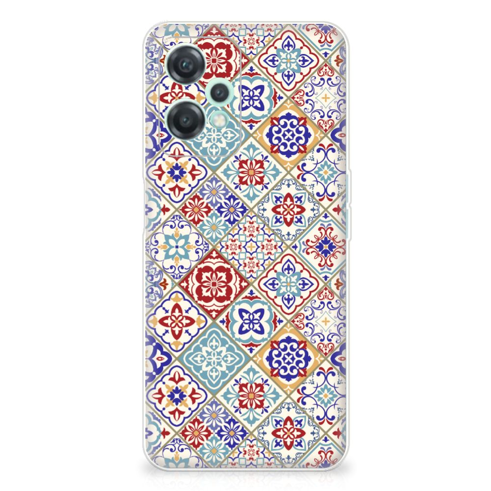OnePlus Nord CE 2 Lite TPU Siliconen Hoesje Tiles Color B2C Telecom