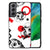Telefoonhoesje Samsung Galaxy S21FE Skull Red