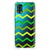 Samsung Galaxy M02s | A02s Doorzichtige Silicone Hoesje Zigzag Groen B2C Telecom