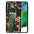 Samsung Galaxy S21FE Dierenprint Telefoonhoesje Pauw met Bloemen