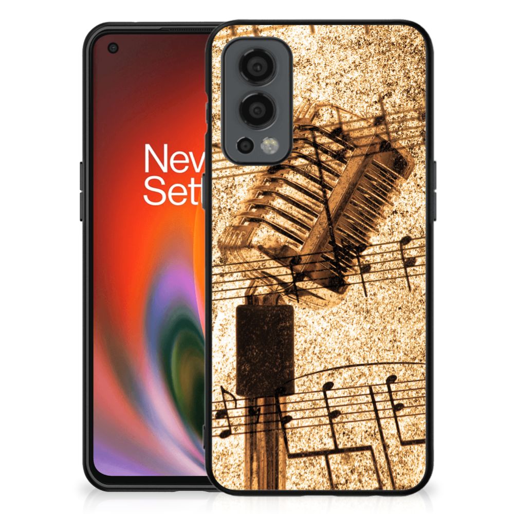 OnePlus Nord 2 Silicone Back Case Bladmuziek