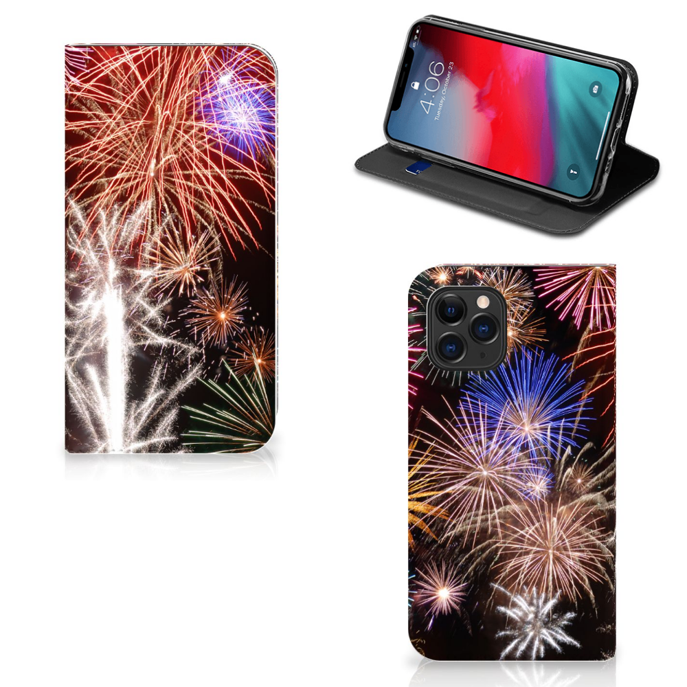 Apple iPhone 11 Pro Hippe Standcase Vuurwerk