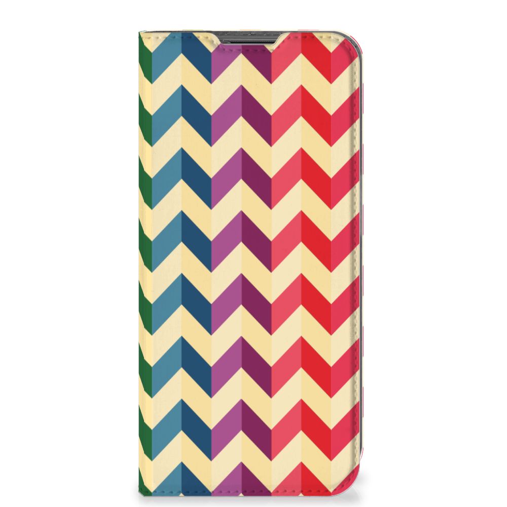 Nokia G11 | G21 Hoesje met Magneet Zigzag Multi Color - B2C Telecom