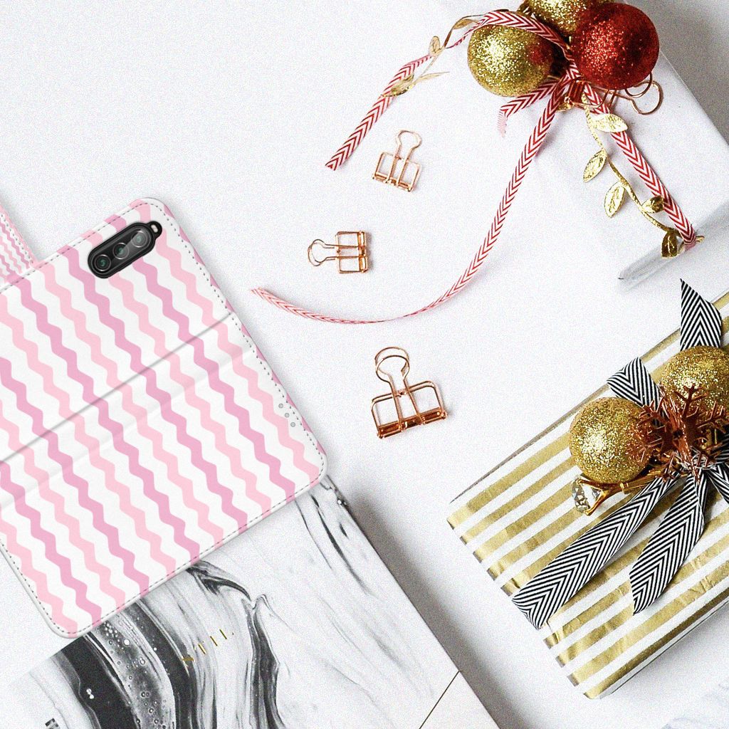 Sony Xperia 10 II Telefoon Hoesje Waves Roze