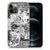 Silicone Back Case iPhone 12 Pro Max Skulls Angel B2C Telecom