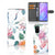 Samsung Galaxy S20 Telefoonhoesje met Pasjes Bird Flowers