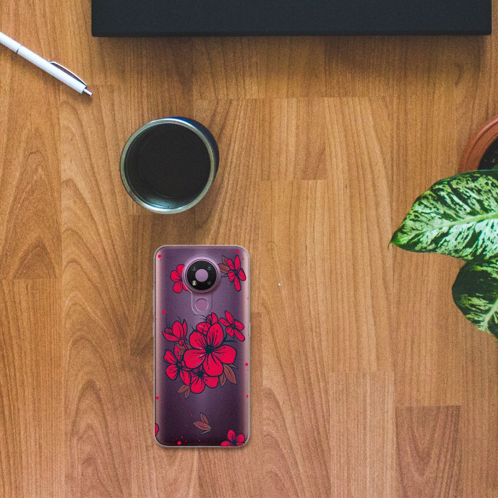 Nokia 3.4 TPU Case Blossom Red B2C Telecom