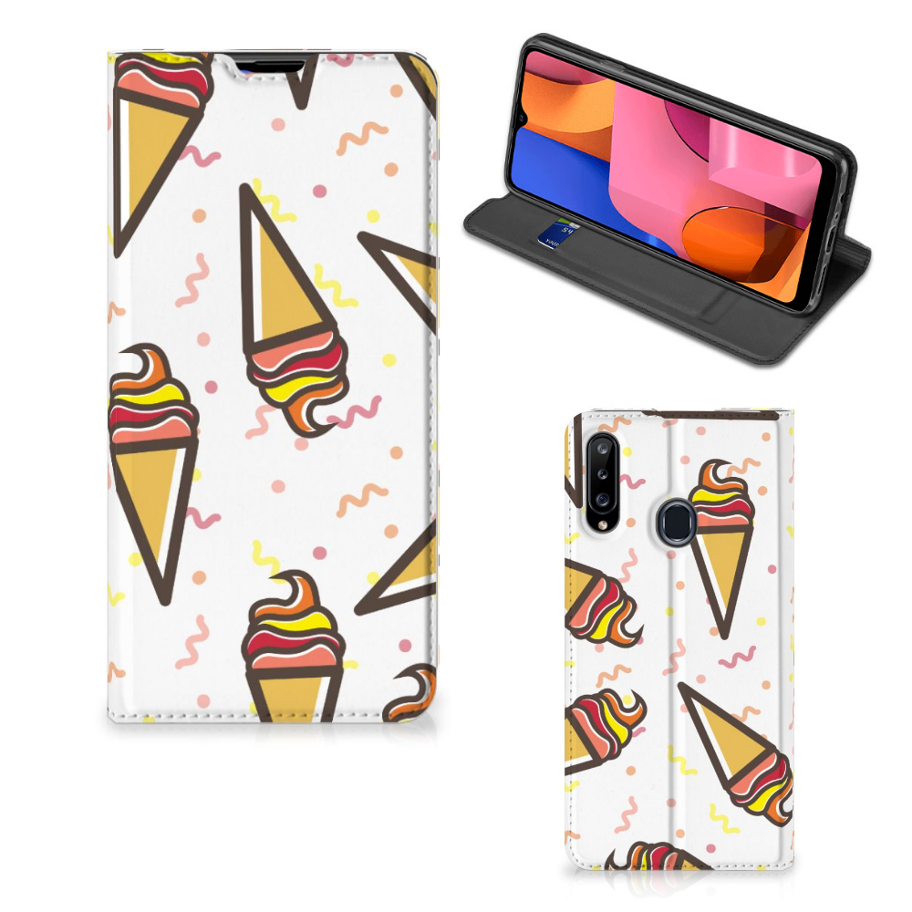 Samsung Galaxy A20s Flip Style Cover Icecream - B2C Telecom