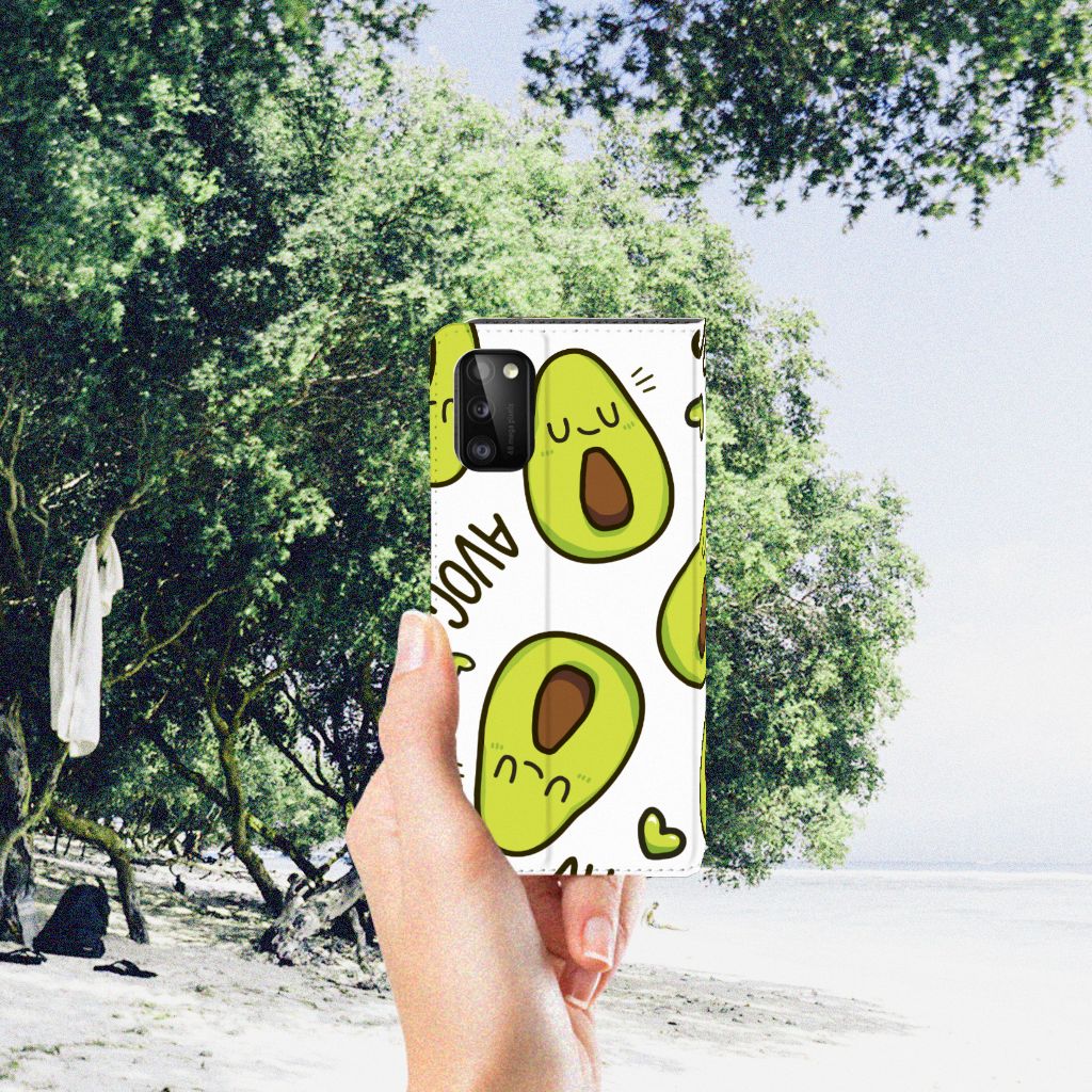Samsung Galaxy A41 Magnet Case Avocado Singing - B2C Telecom
