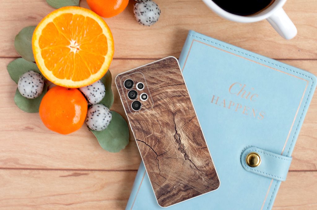 Samsung Galaxy A73 5G Bumper Hoesje Tree Trunk B2C Telecom