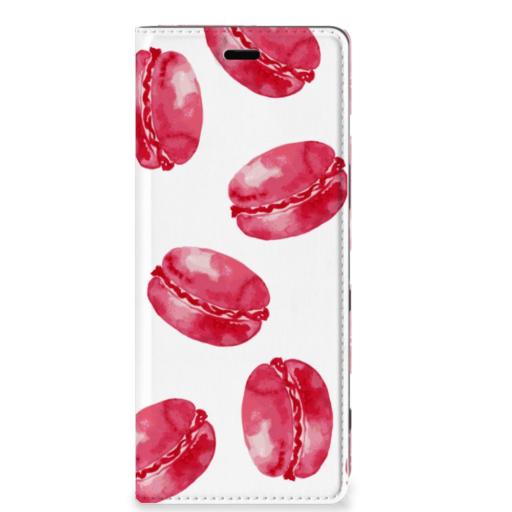 Sony Xperia 5 Flip Style Cover Pink Macarons - B2C Telecom