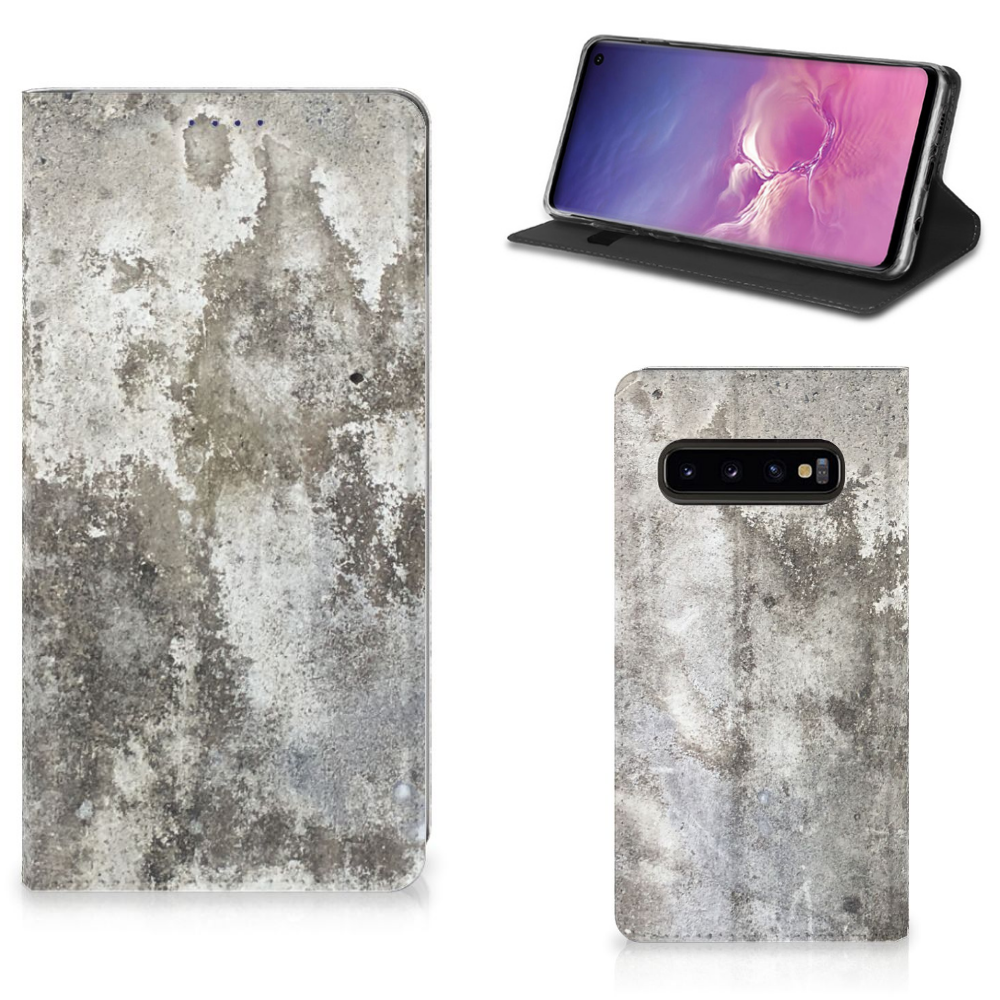 Samsung Galaxy S10 Standcase Beton Print