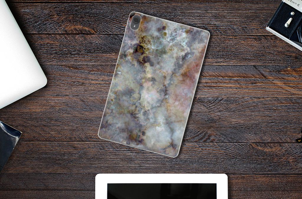 Lenovo Tab P11 | P11 Plus Tablet Back Cover Marmer Grijs - B2C Telecom