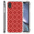 Apple iPhone Xr Doorzichtige Silicone Hoesje Batik Rood
