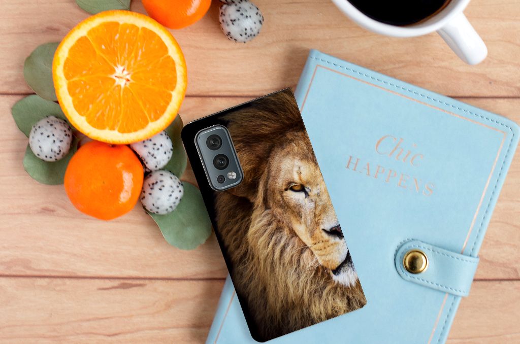 OnePlus Nord 2 5G Hoesje maken Leeuw - B2C Telecom