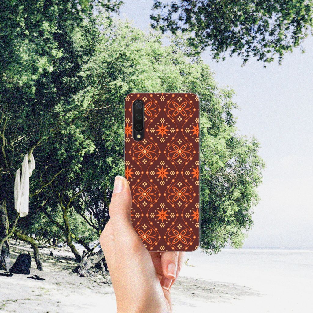 Xiaomi Mi 9 Lite TPU bumper Batik Brown B2C Telecom