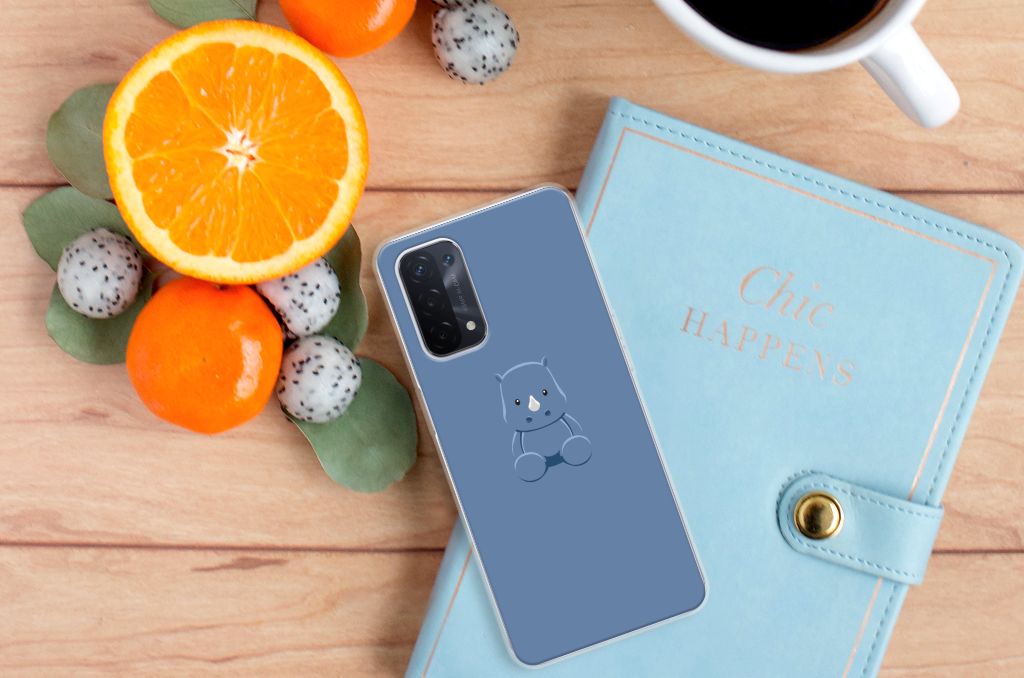 OPPO A93 5G Telefoonhoesje met Naam Baby Rhino B2C Telecom