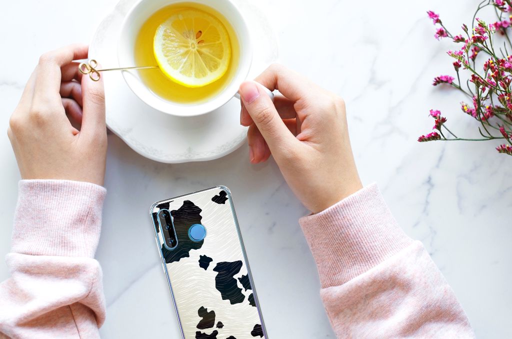 Huawei P30 Lite Case Anti-shock Koeienvlekken