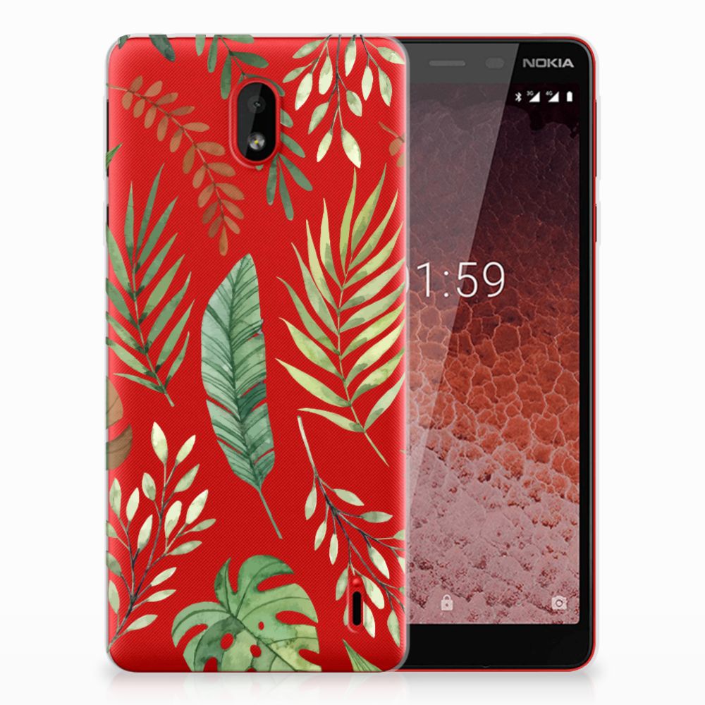 Nokia 1 Plus TPU Case Leaves
