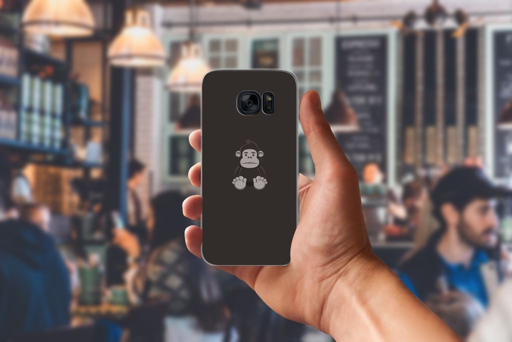 Samsung Galaxy S7 Telefoonhoesje met Naam Gorilla