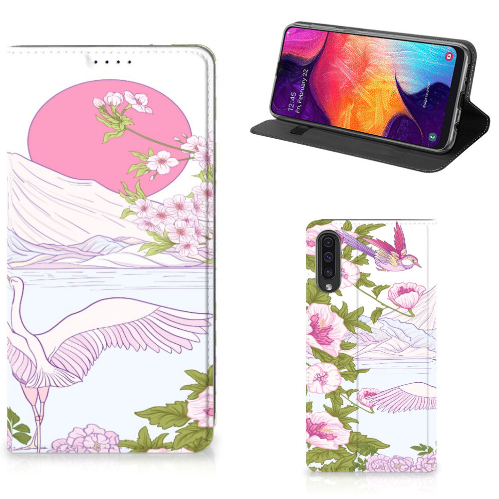 Samsung Galaxy A50 Hoesje maken Bird Standing