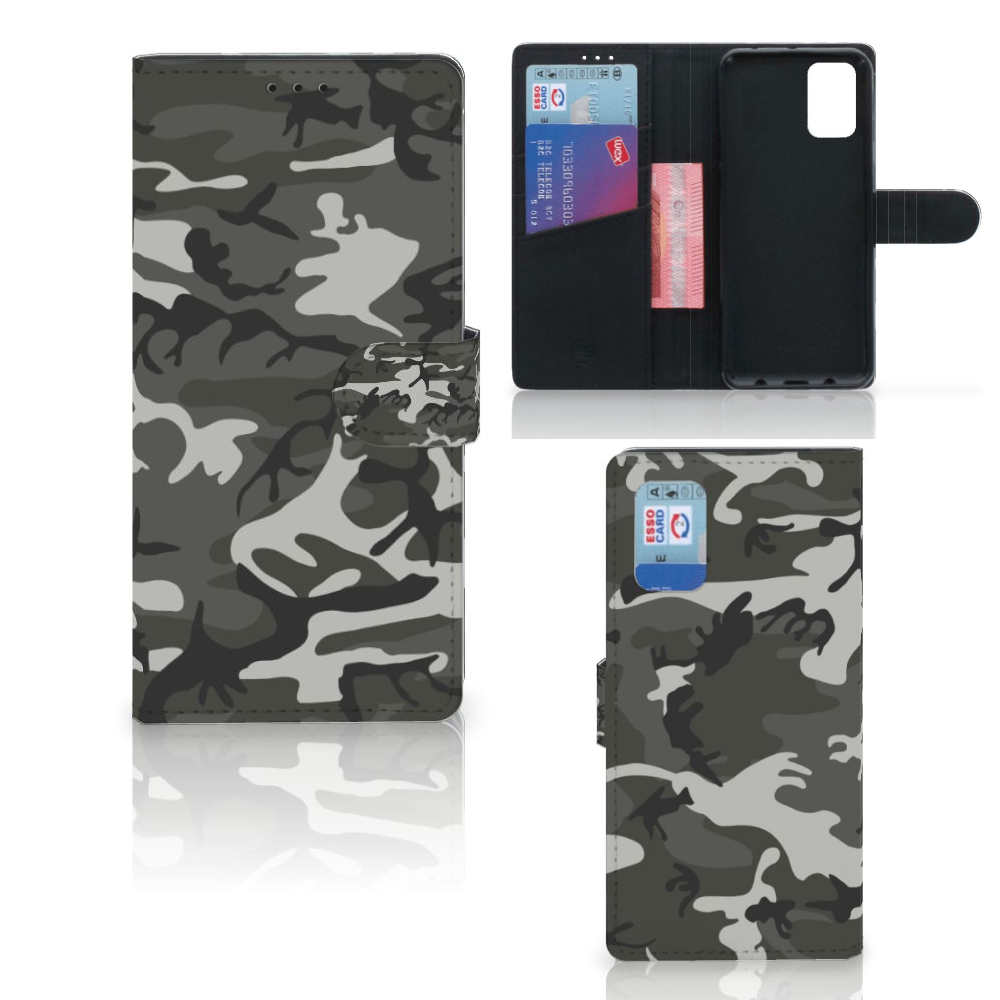 Samsung Galaxy A02s | M02s Telefoon Hoesje Army Light