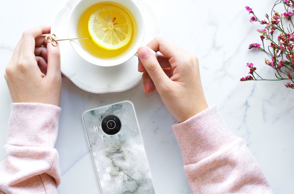 Hoesje maken Nokia X10 | X20 Painting Grey B2C Telecom