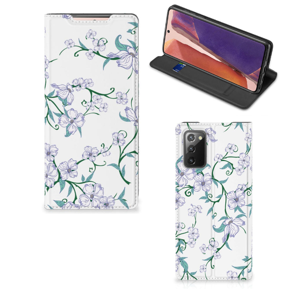 Samsung Galaxy Note20 Uniek Smart Cover Blossom White