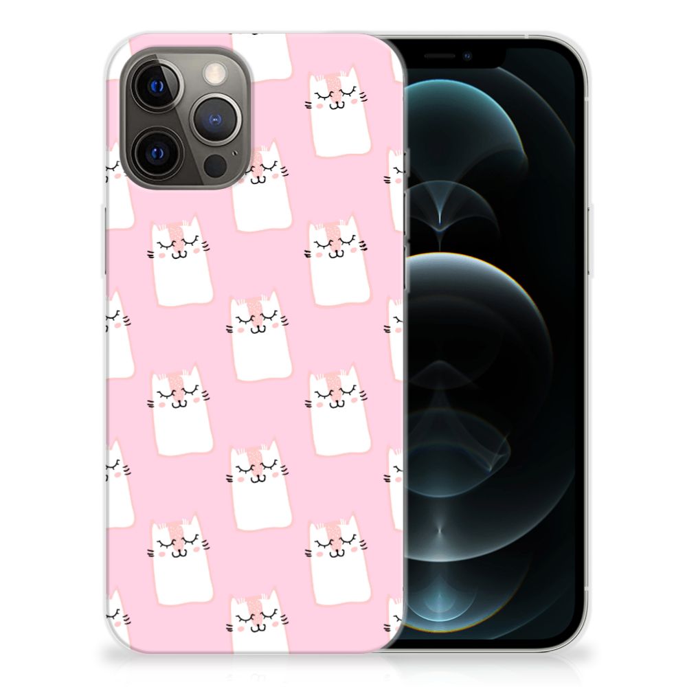 iPhone 12 Pro Max TPU Hoesje Sleeping Cats B2C Telecom